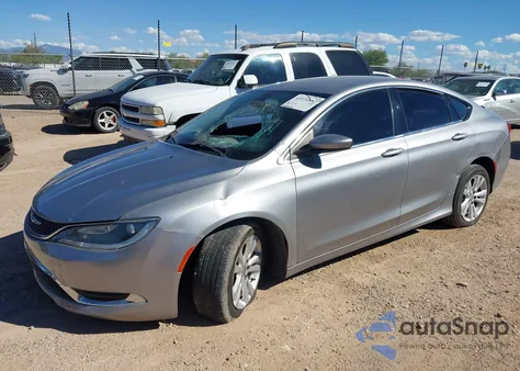 2015 Chrysler 200 Limited из США, поврежденный, VIN 1C3CCCABXFN700825